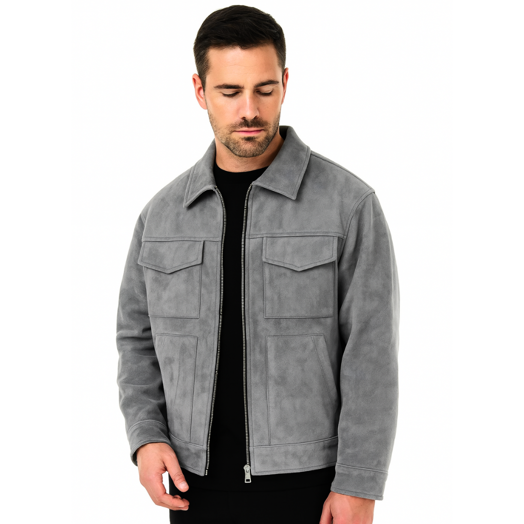 Legacy Vegan Suede Jacket