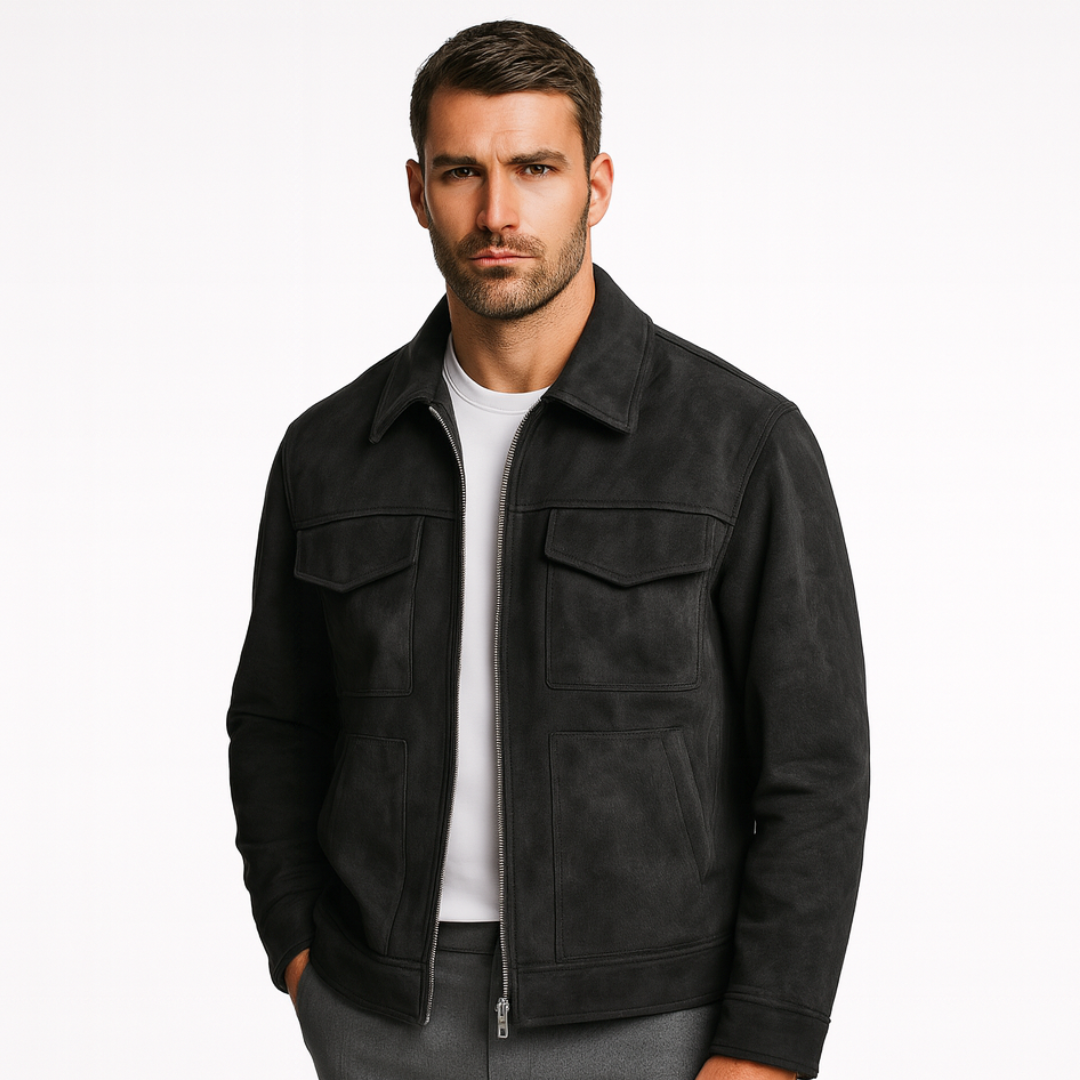 Legacy Vegan Suede Jacket