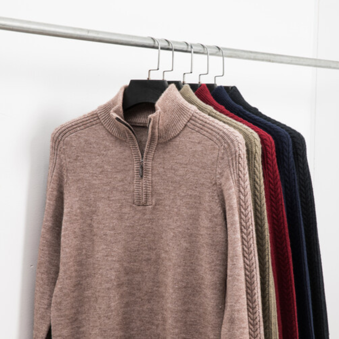 Harrington Wool Sweater