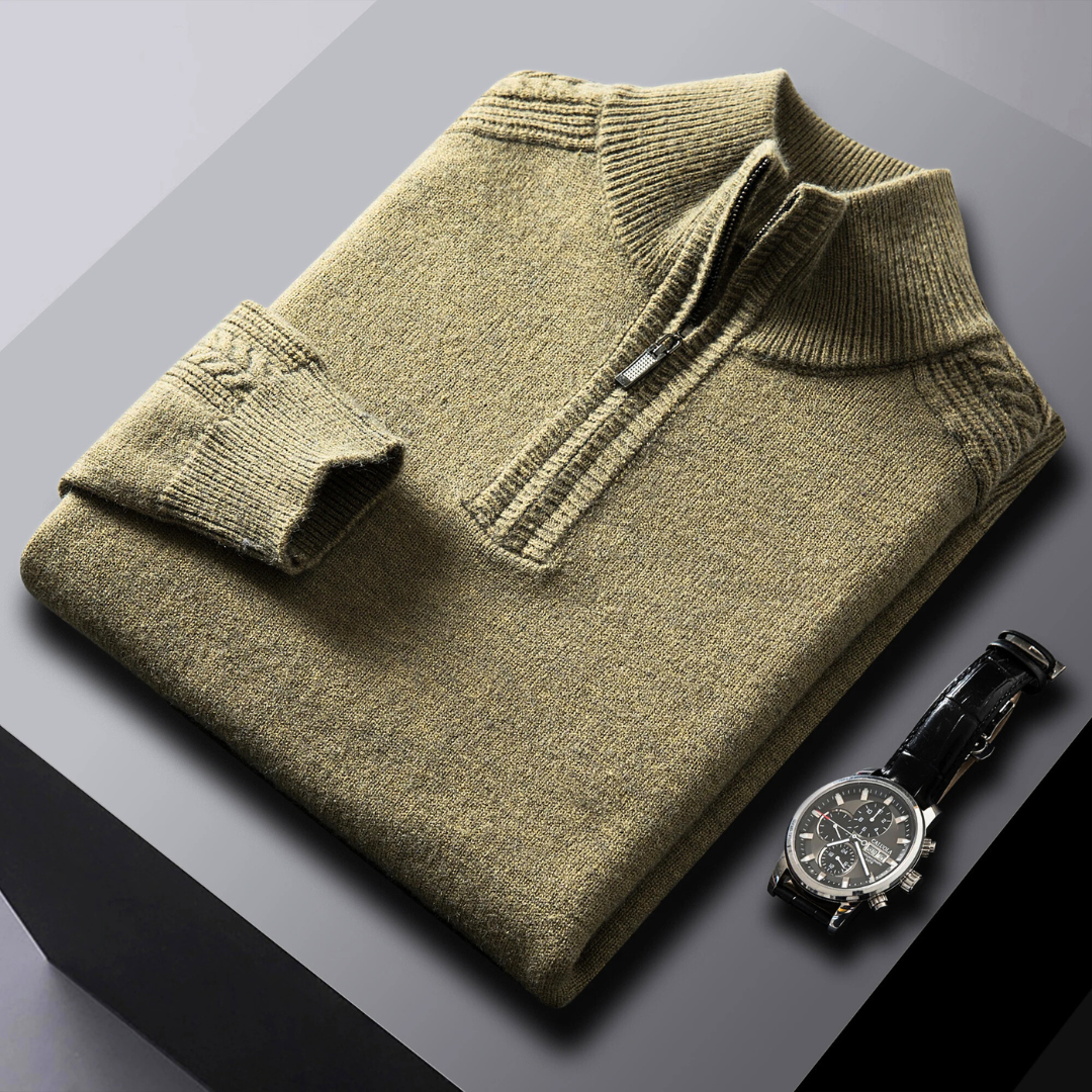 Harrington Wool Sweater