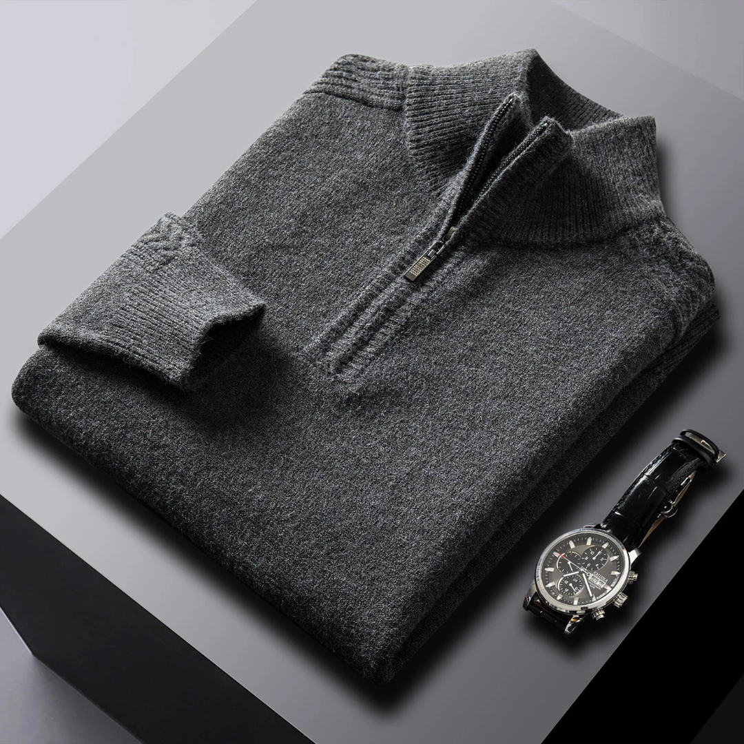 Harrington Wool Sweater