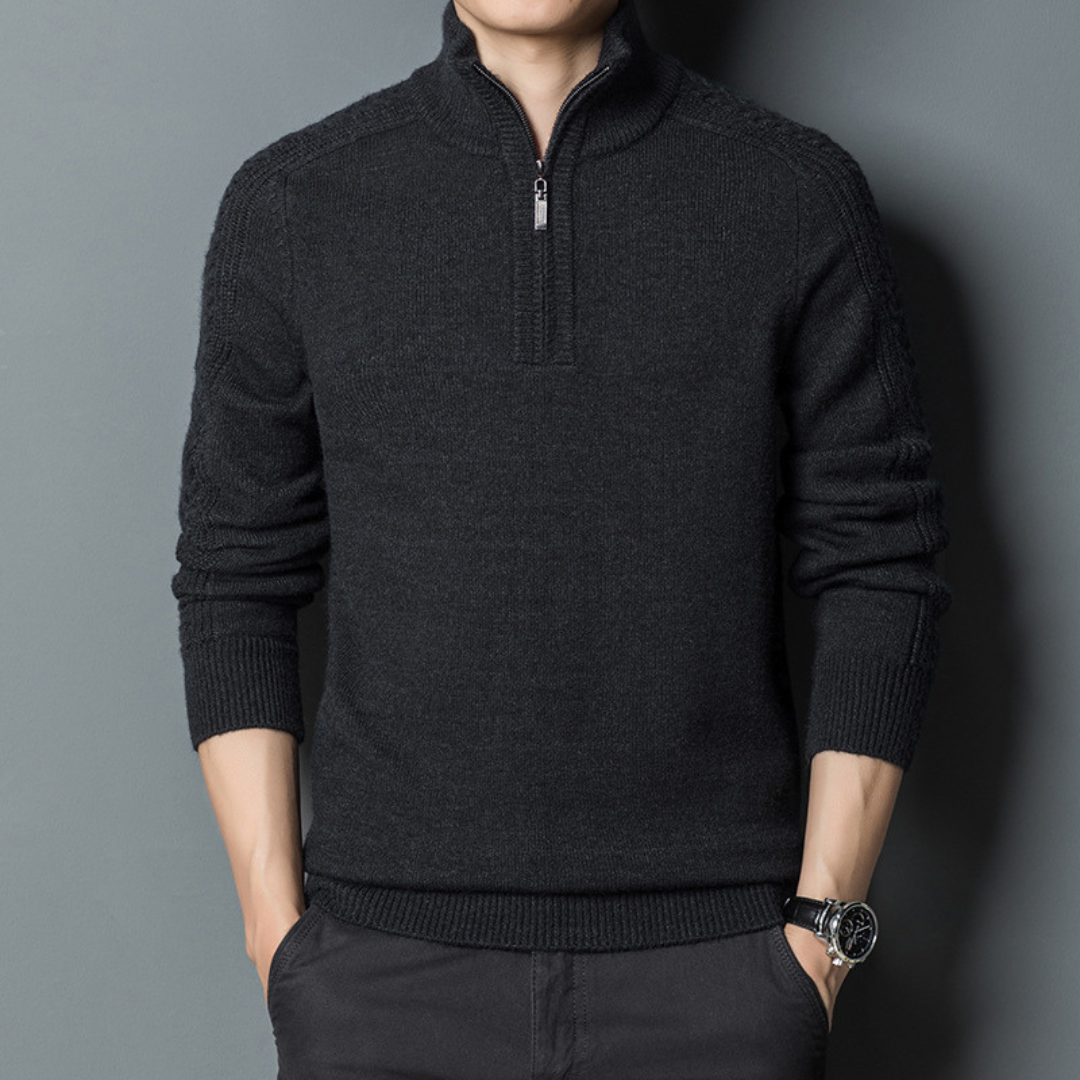 Harrington Wool Sweater