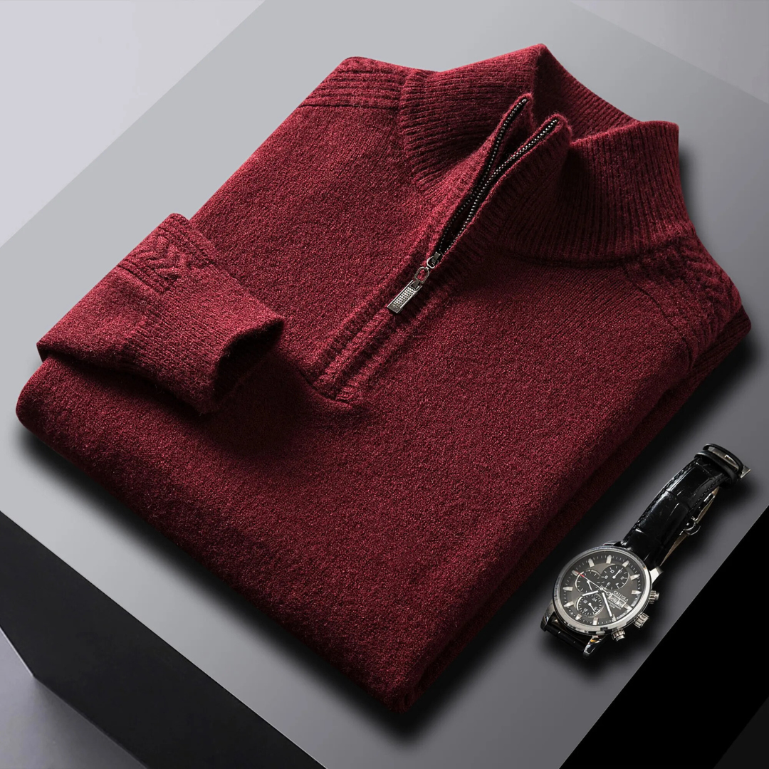 Harrington Wool Sweater
