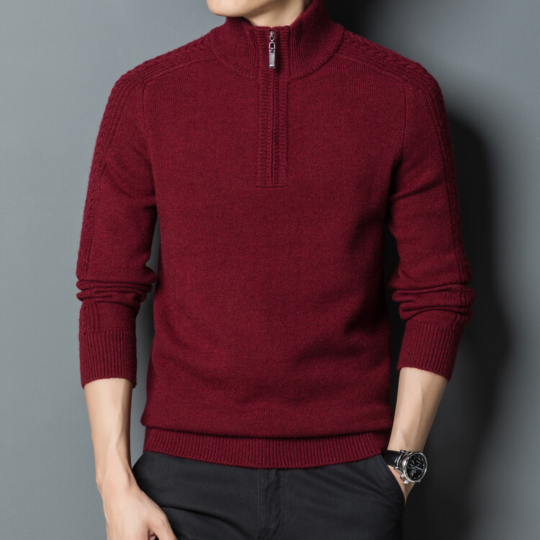 Harrington Wool Sweater