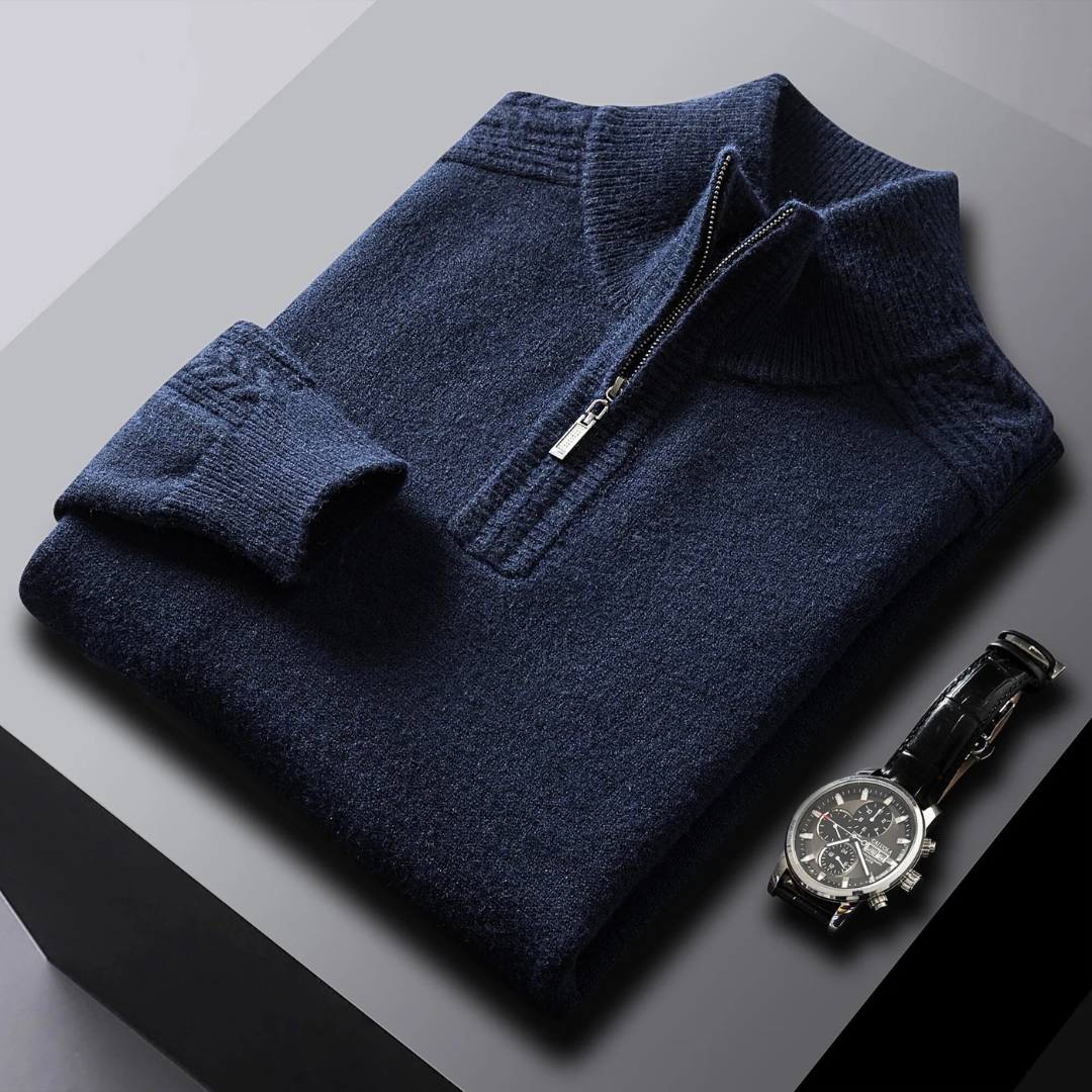 Harrington Wool Sweater