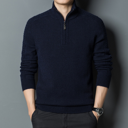 Harrington Wool Sweater