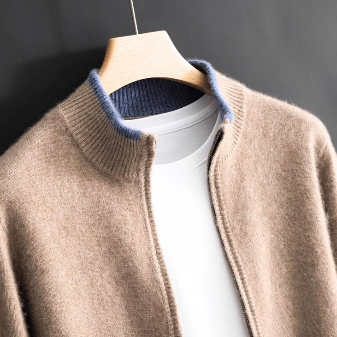 Vinici Wool Zip-Up