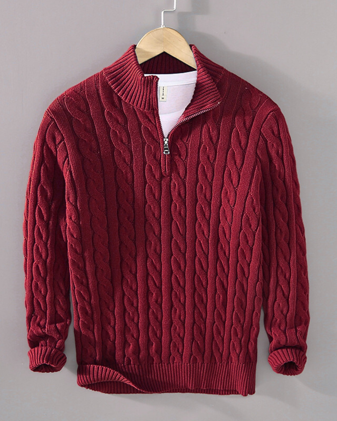 Carmelo Cable-Knit Sweater