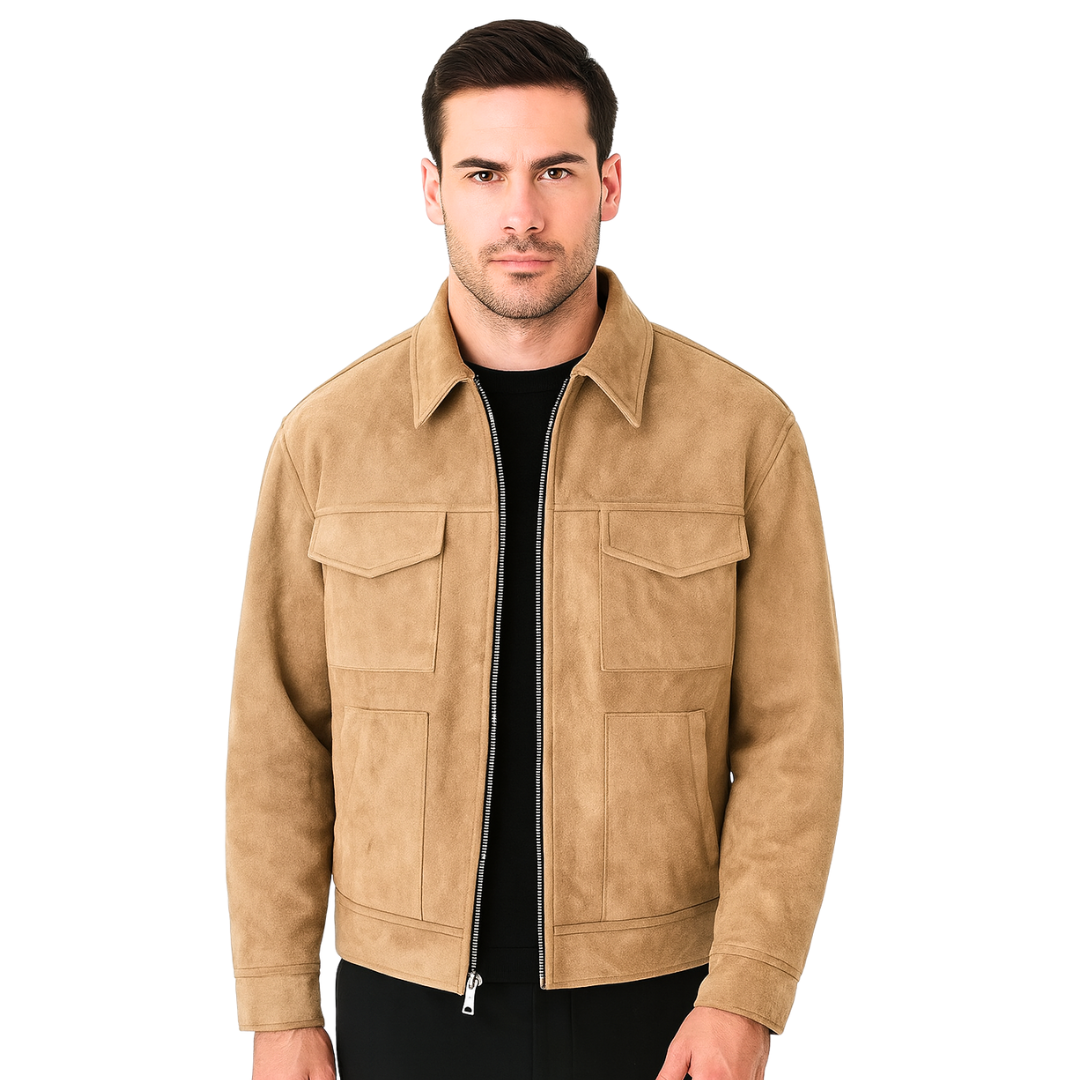 Legacy Vegan Suede Jacket