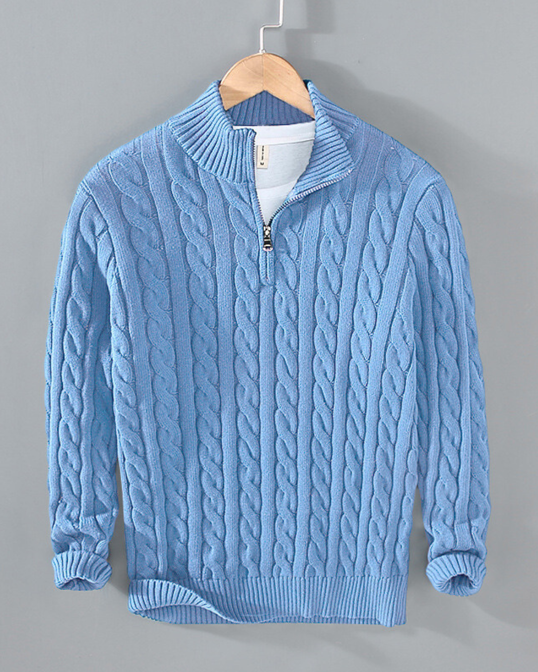Carmelo Cable-Knit Sweater