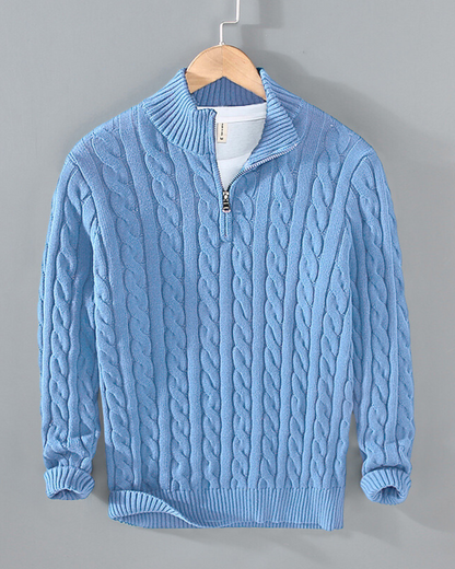 Carmelo Cable-Knit Sweater