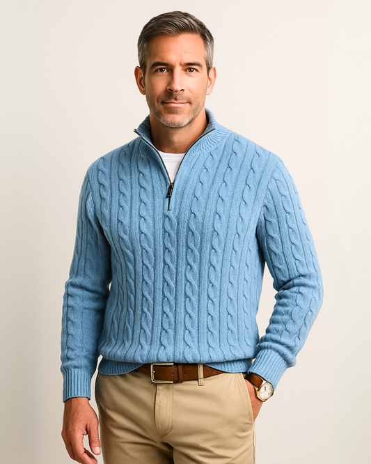 Carmelo Cable-Knit Sweater
