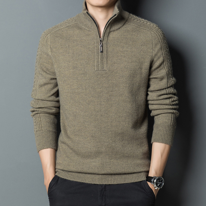 Harrington Wool Sweater