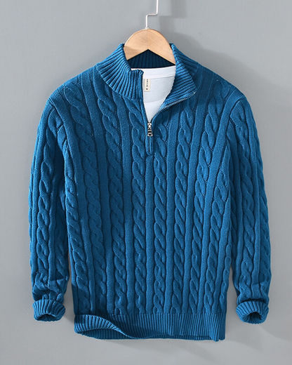 Carmelo Cable-Knit Sweater