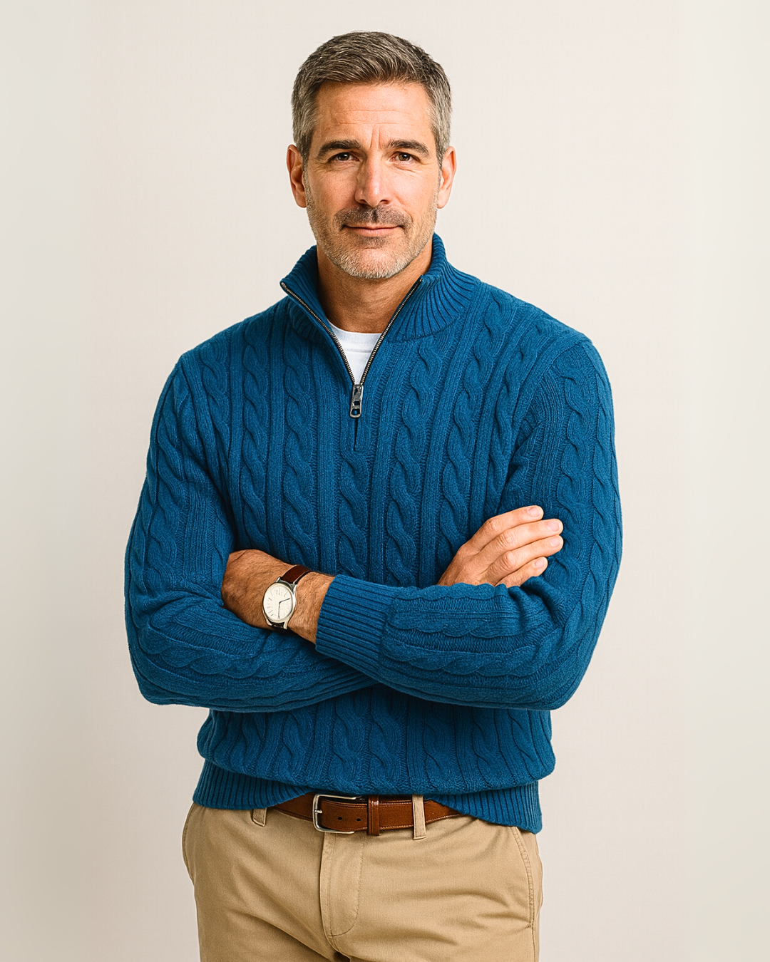 Carmelo Cable-Knit Sweater