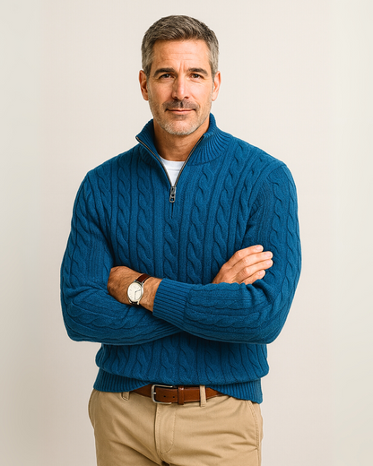 Carmelo Cable-Knit Sweater