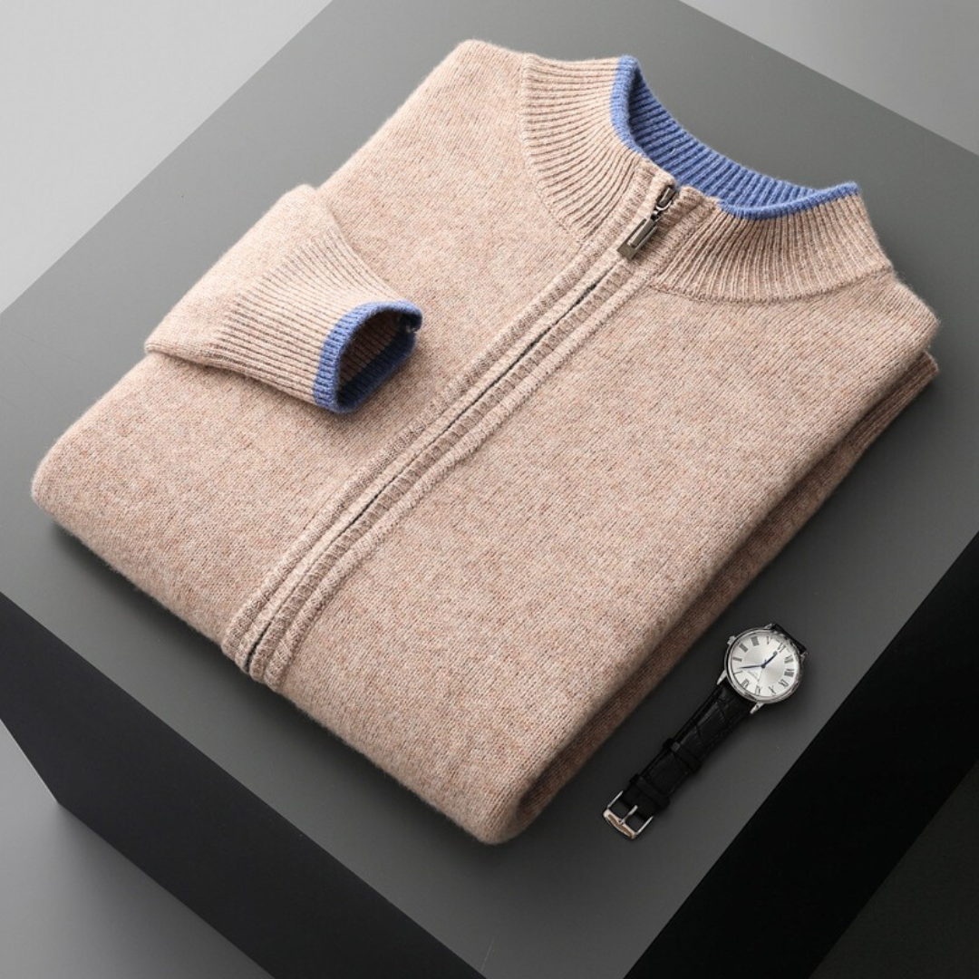 Vinici Wool Zip-Up