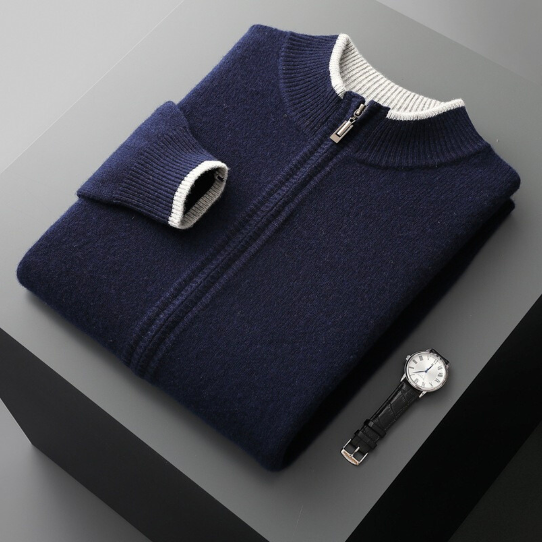 Vinici Wool Zip-Up