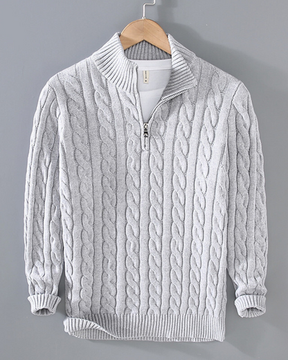 Carmelo Cable-Knit Sweater