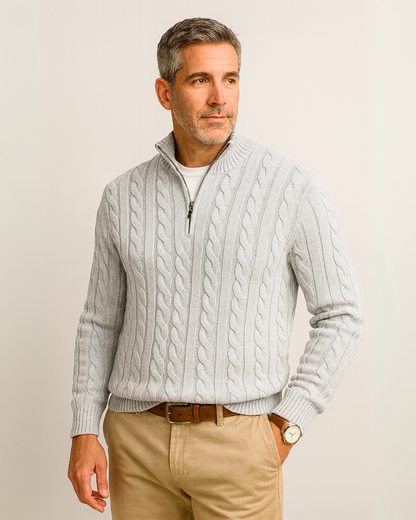 Carmelo Cable-Knit Sweater