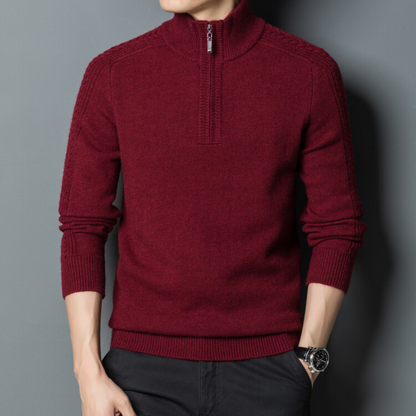 Harrington Wool Sweater