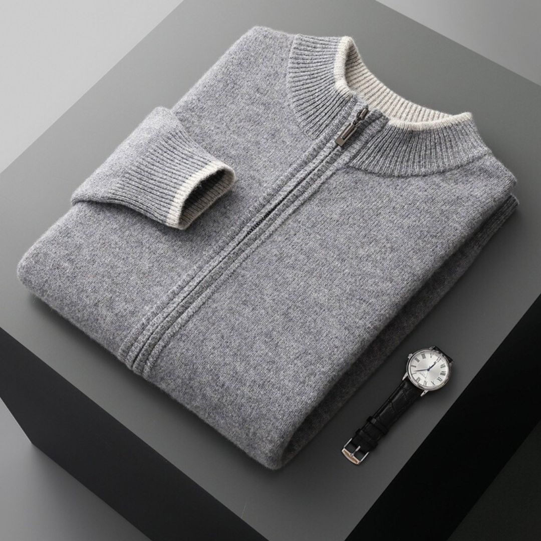 Vinici Wool Zip-Up