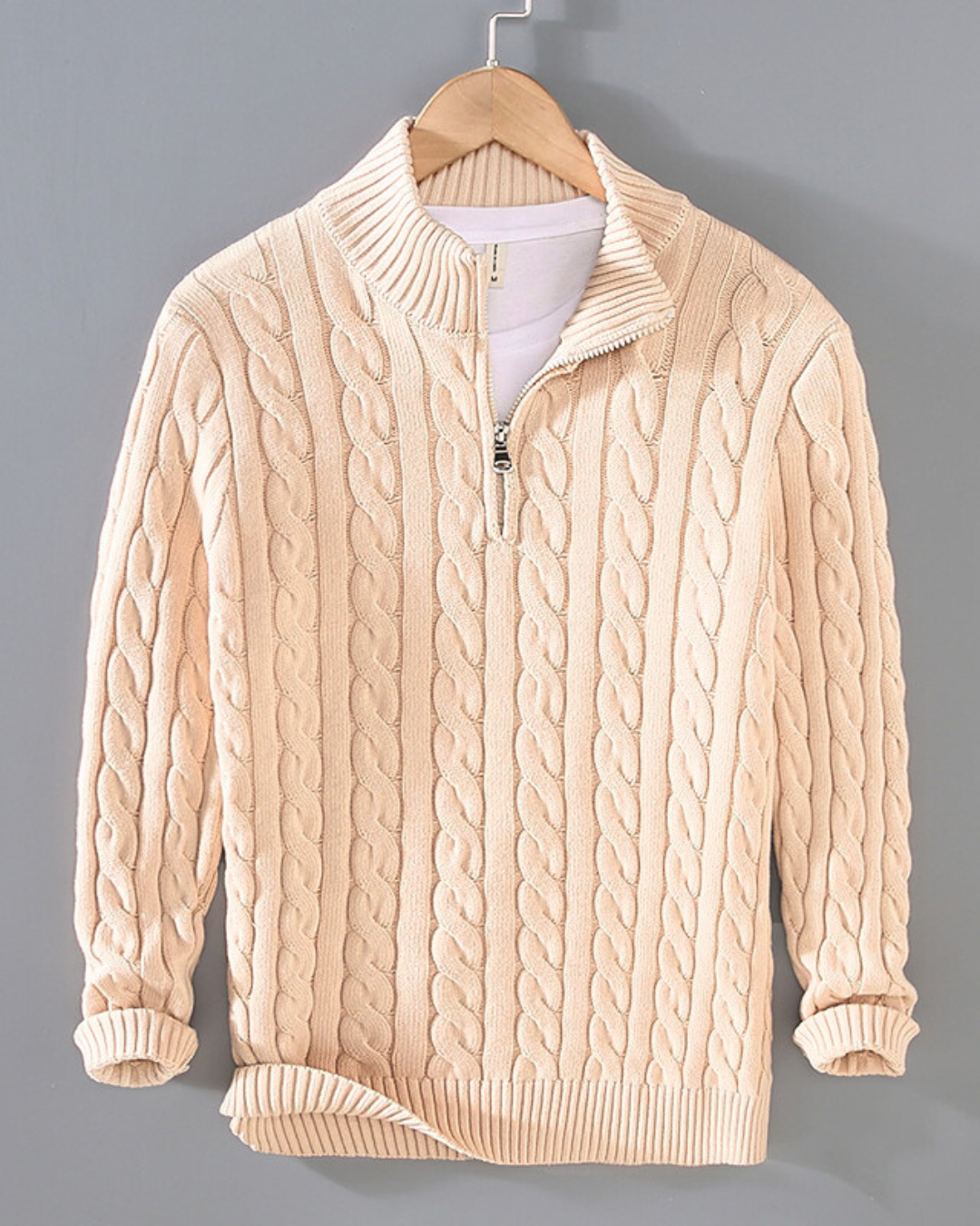 Carmelo Cable-Knit Sweater