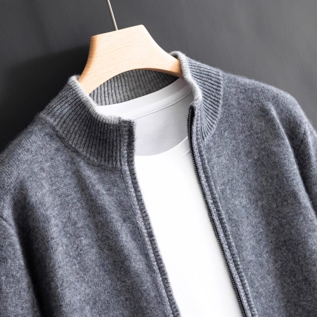 Vinici Wool Zip-Up
