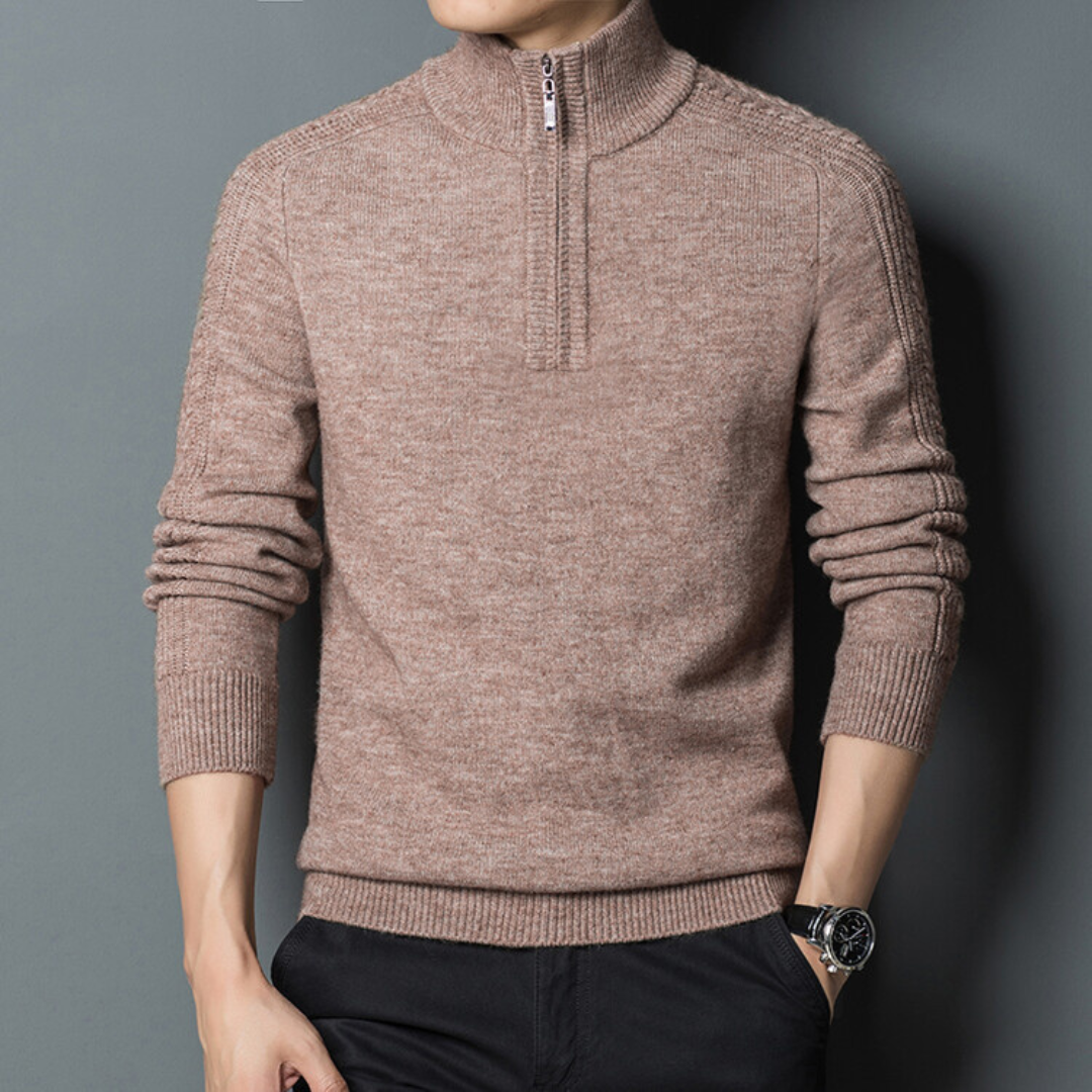 Harrington Wool Sweater