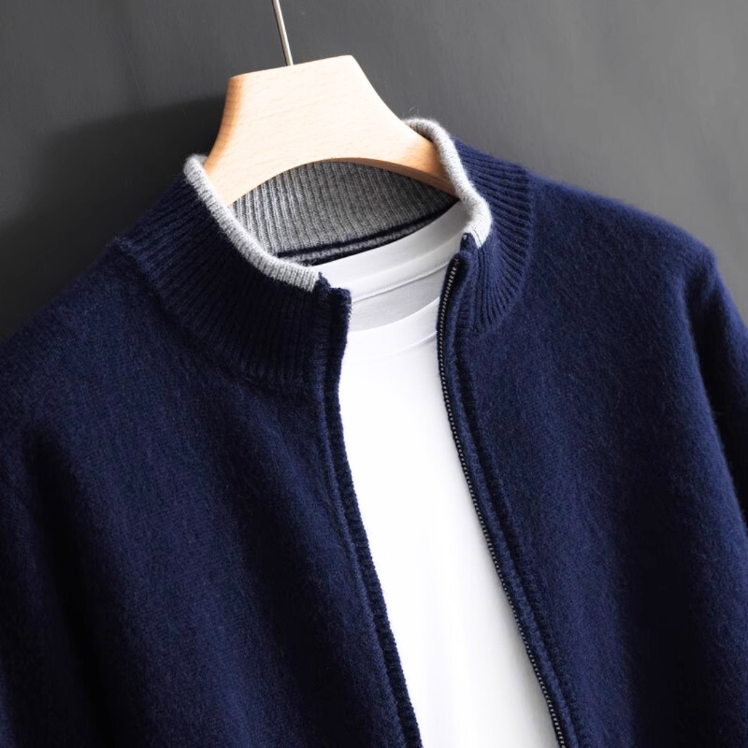 Vinici Wool Zip-Up