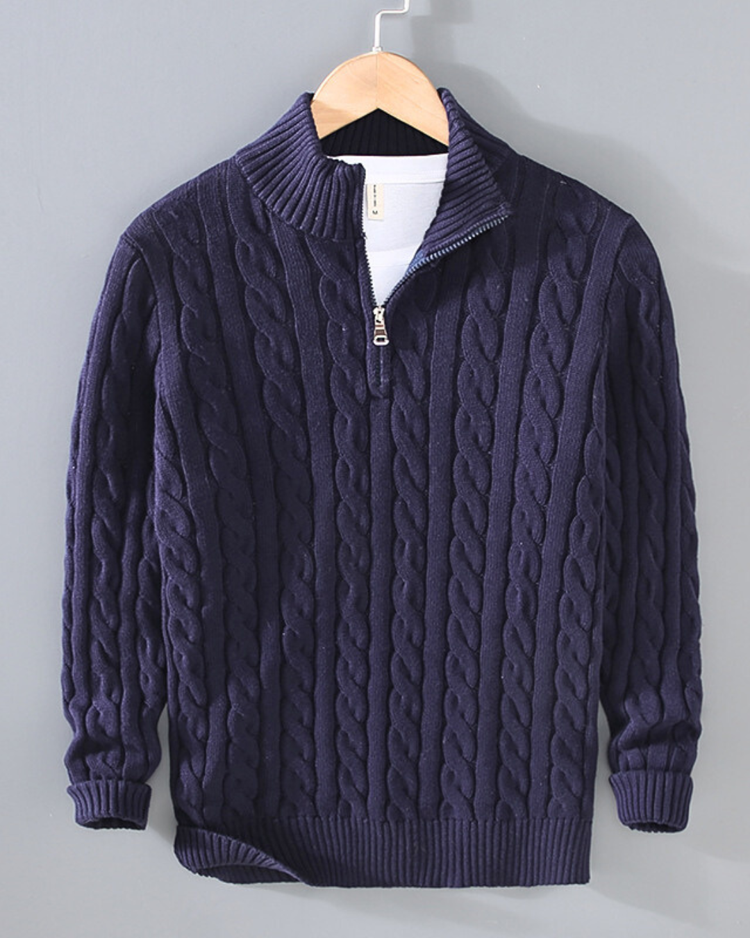 Carmelo Cable-Knit Sweater