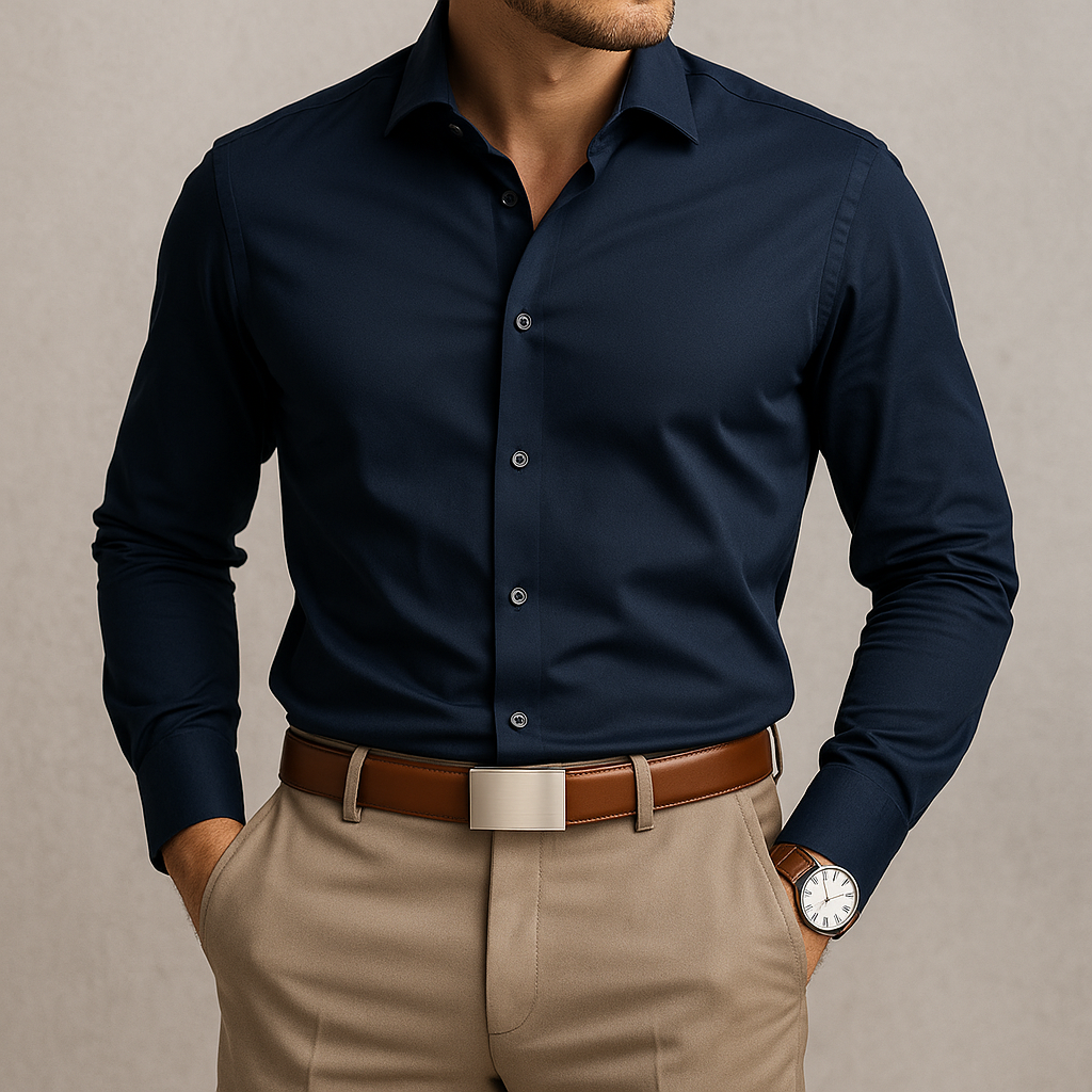 Beckford Edge Leather Belt