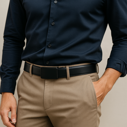 Beckford Edge Leather Belt