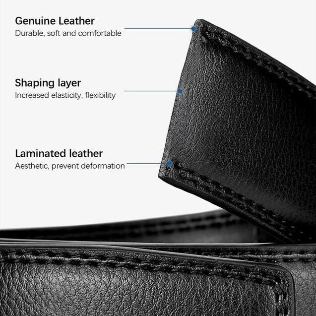 Beckford Edge Leather Belt